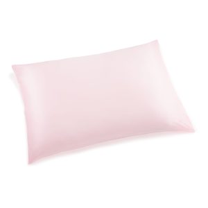 Silk Pillow Cover in Pink