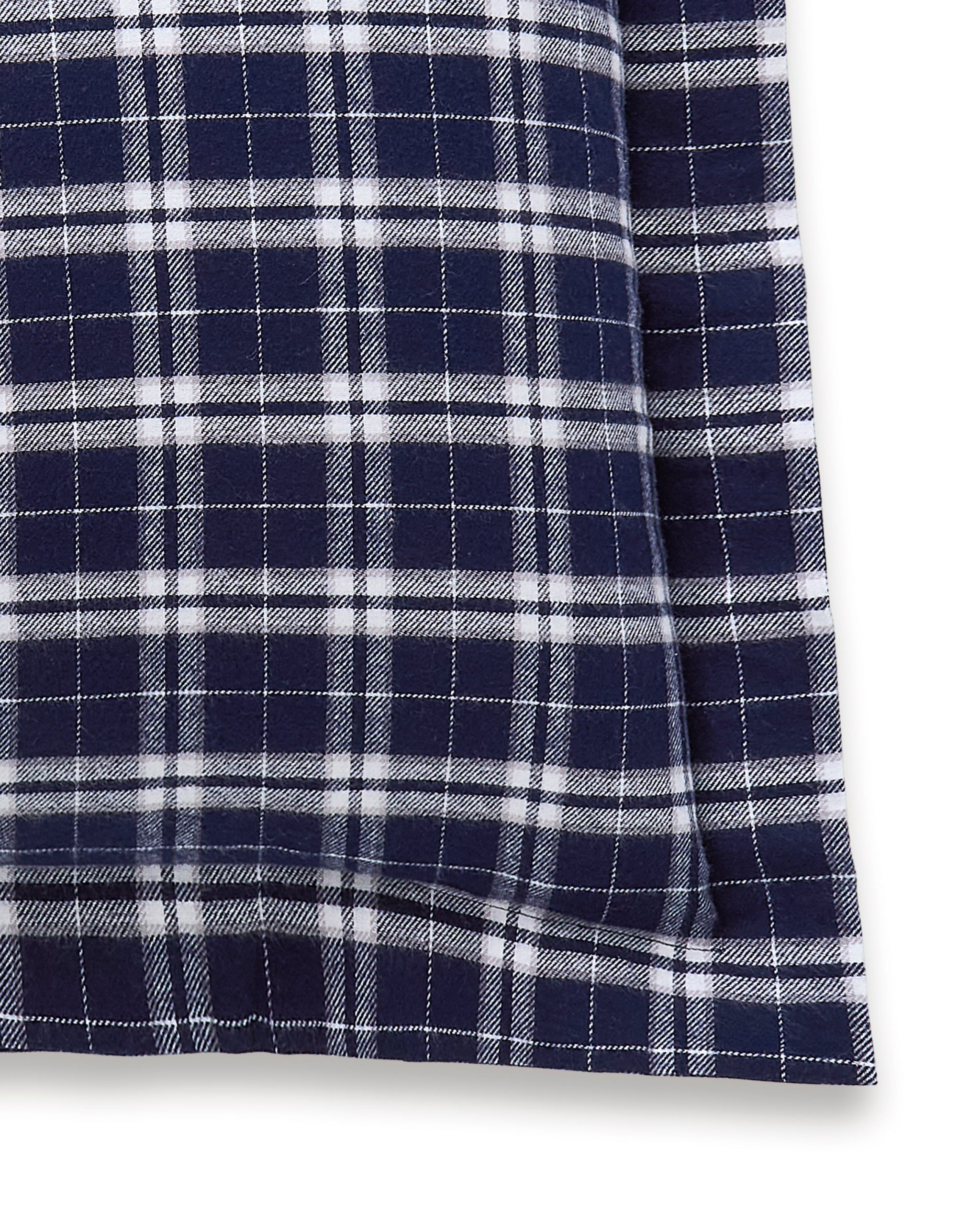 Flannel Euro Sham in Oxford Tartan - Image 2